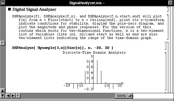 MathematicaSignalAnalyzer