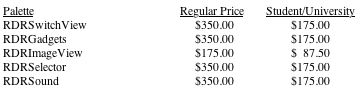 Pricing